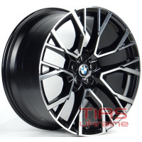 Replica BMW B999 9.5x21 5x112 ET37 DIA66.6 BKF