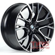 Replica BMW B999 10.5x21 5x112 ET43 DIA66.6 BKF