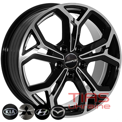 ZF FE190 6.5x16 5x114.3 ET42.5 DIA67.1 BMF