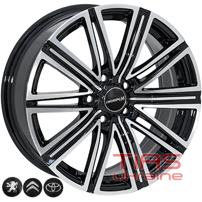 ZF FR769 7x17 5x108 ET45 DIA65.1 BMF