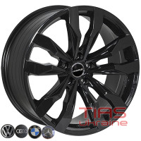 ZF FE185 8.5x19 5x112 ET28 DIA66.6 Black