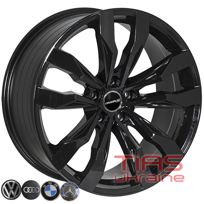 ZF FE185 8.5x19 5x112 ET28 DIA66.6 Black