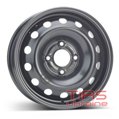 ALST (KFZ) 5990 Peugeot 5.5x14 4x108 ET24 DIA65 Black