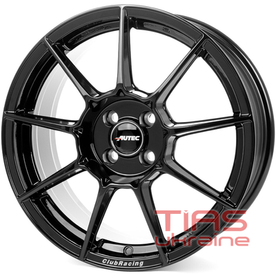Autec ClubRacing 7.5x17 5x120 ET30 DIA70.1 Schwarz gl