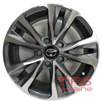 Replica Toyota CT2318 6.5x16 5x114.3 ET45 DIA60.1 GMF Replica Toyota CT2318 6.5x16 5x114.3 ET45 DIA60.1 GMF