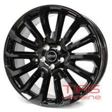 Replica Land Rover RC024 9.5x22 5x120 ET49 DIA72.6 Black