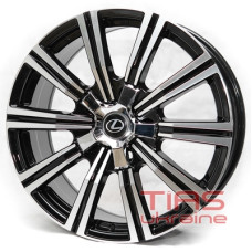 Replica Lexus R1949 8.5x21 5x150 ET45 DIA110.1 BMF