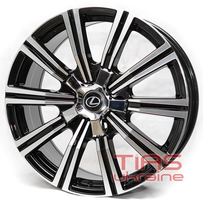 Replica Lexus R1949 8.5x21 5x150 ET45 DIA110.1 BMF