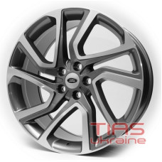 Replica Range Rover RD1379 9.5x22 5x120 ET45 DIA72.6 GMF