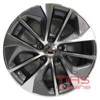 Replica TOYOTA CT2352 7x17 5x114.3 ET39 DIA67.1 MG