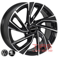 Zorat Wheels BK5772 7.5x17 5x112 ET45 DIA57.1 BP Zorat Wheels BK5772 7.5x17 5x112 ET45 DIA57.1 BP