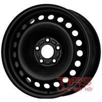 Magnetto Wheels R1-1707 6.5x16 5x108 ET50 DIA63.3 Black