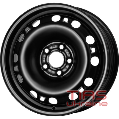 Magnetto Wheels R1-1727 6x15 5x100 ET38 DIA57 Black