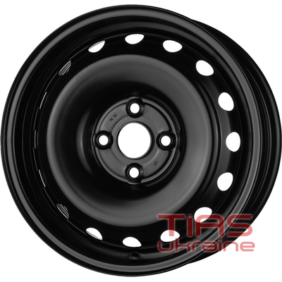 Magnetto Wheels R1-1942 6x15 4x100 ET47 DIA54 Black