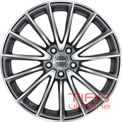 Mak Komet 7.5x17 5x112 ET40 DIA66.6 GMMF