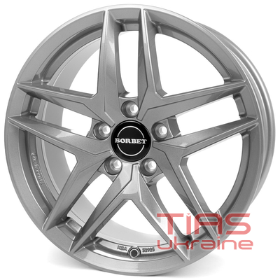 Borbet Z 7.5x17 5x112 ET36 DIA66.5 MG