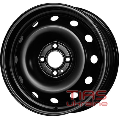 Magnetto Wheels 29306 6.5x15 4x100 ET50 DIA60 Black