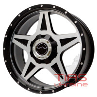 Replica R1228 9x20 6x139.7 ET18 DIA110.1 MBMF Replica R1228 9x20 6x139.7 ET18 DIA110.1 MBMF