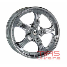Kosei WK 155 7.5x17 5x100/112 ET35 DIA73.1 Chrom