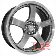 Kyowa Racing KR-208 7.5x18 5x108 ET45 DIA73.1 HPBL