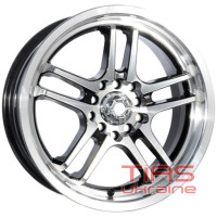 Kyowa Racing KR-502 7.5x17 5x100/112 ET38 DIA73.1 BKF