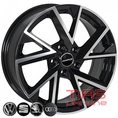 Zorat Wheels BK5804 7x17 5x112 ET45 DIA57.1 BP Zorat Wheels BK5804 7x17 5x112 ET45 DIA57.1 BP