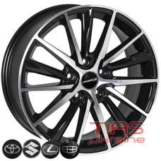 Zorat Wheels BK5809 7x17 5x114.3 ET40 DIA60.1 BP