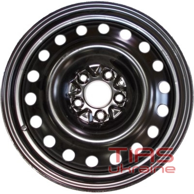 Kapitan Ford 5.5x14 4x108 ET47.5 DIA63.3 Black