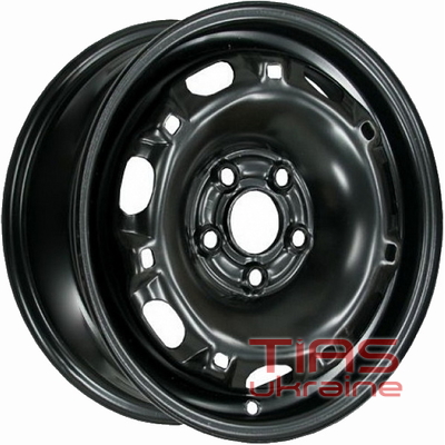 Kapitan VAG 6.5x16 5x100 ET36 DIA57.1 Black