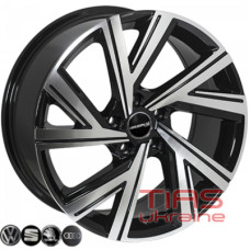 Zorat Wheels BK5805 8x19 5x112 ET45 DIA57.1 BP