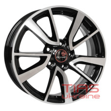 Remain R162 7.5x17 5x112 ET49 DIA57.1 Алмаз черн