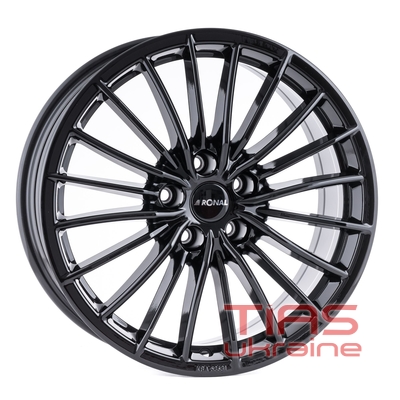 Ronal R68 9x18 5x112 ET41 DIA76.1 Jet black