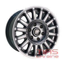 Off Road Wheels OW1908-3 8x17 6x139.7 ET0 DIA78.1 Gloss Gray