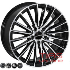 Zorat Wheels BK5909 8x18 5x112 ET43 DIA66.6 BP