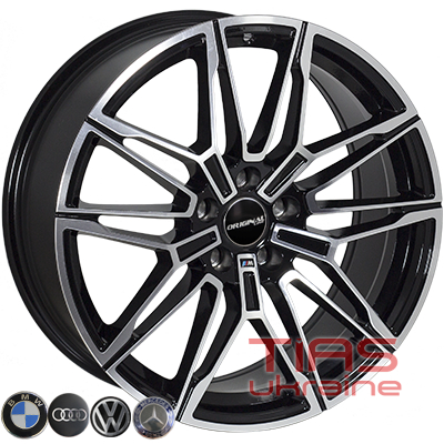 Zorat Wheels BK5938 9x19 5x112 ET42 DIA66.6 BP Zorat Wheels BK5938 9x19 5x112 ET42 DIA66.6 BP