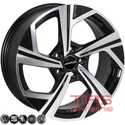 Zorat Wheels BK5851 7.5x17 5x112 ET45 DIA66.6 BP Zorat Wheels BK5851 7.5x17 5x112 ET45 DIA66.6 BP