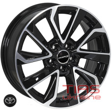 Zorat Wheels BK5463 6.5x16 5x100 ET39 DIA54.1 BP