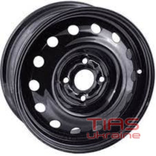 Steel Trebl 53A35D 5.5x14 4x100 ET35 DIA57.1 Black