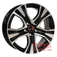 Remain R159 7x17 5x112 ET46 DIA66.6 Алмаз черн