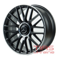 Replica FORGED MR2110281 9.5x20 5x112 ET41 DIA66.5 SBLP