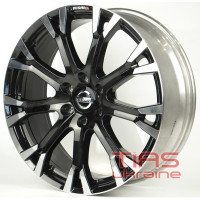 Replica NS560 8x22 6x139.7 ET30 DIA77.6 BKF