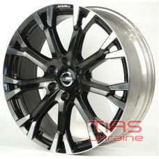 Replica NS560 8x22 6x139.7 ET30 DIA77.6 BKF