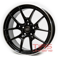 Replica KIA KW11 8.5x19 5x114.3 ET35 DIA73.1 MBL Replica KIA KW11 8.5x19 5x114.3 ET35 DIA73.1 MBL