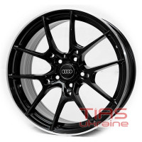 Replica Audi KW11 7x16 5x112 ET35 DIA66.6 MBL