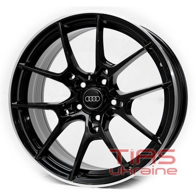 Replica Audi KW11 7x16 5x112 ET35 DIA66.6 MBL