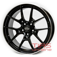 Replica Nissan KW11 8.5x19 5x114.3 ET35 DIA73.1 MBL Replica Nissan KW11 8.5x19 5x114.3 ET35 DIA73.1 MBL