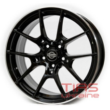 Replica Nissan KW11 8.5x19 5x114.3 ET35 DIA73.1 MBL