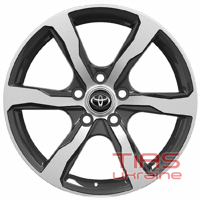 Replica TOYOTA CT-2383 7x17 5x114.3 ET42 DIA60.1 MG
