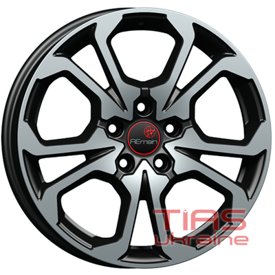 Remain R242 6.5x17 5x112 ET38 DIA57.1 Алмаз черн