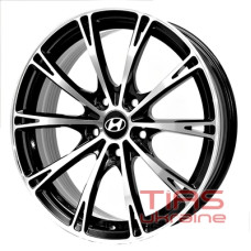 Replica Hyundai KW15 7.5x17 5x114.3 ET35 DIA73.1 BMF